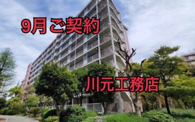 ９月１日南港はなのまち住宅３1号棟ご成約～物件選びに影響も！人気の改装内容について～